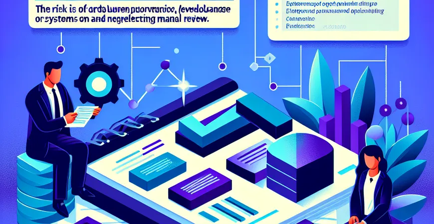 ERP 平台操作误区：过度依赖系统忽略人工复核的风险